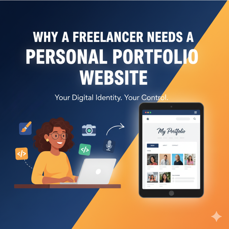 Why freelancer need a personal Portfolio website - Rittik mojumder